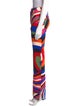 Emilio Pucci Printed Wide Leg Pants