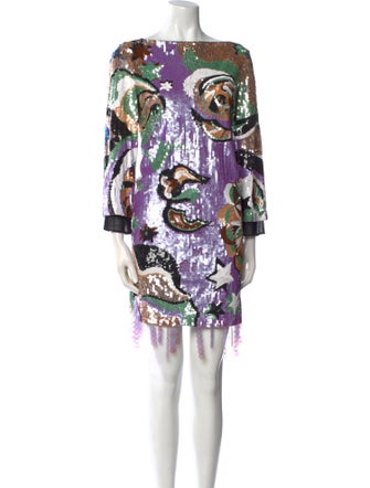 Emilio Pucci Printed Mini Dress