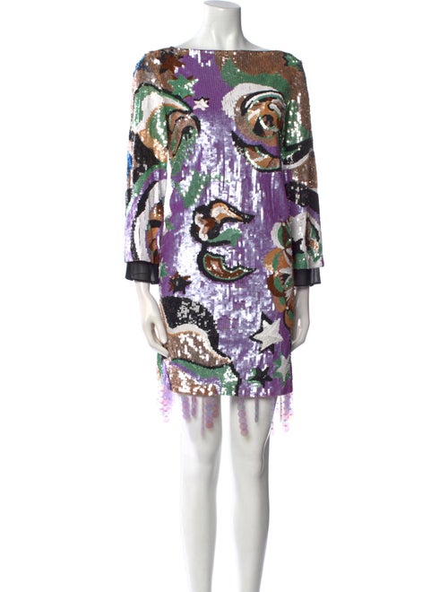 Emilio Pucci Printed Mini Dress