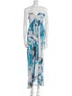 Emilio Pucci Printed Long Dress