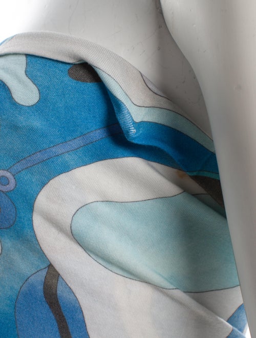 Emilio Pucci Printed Long Dress