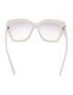 Emilio Pucci Oversize Gradient Sunglasses