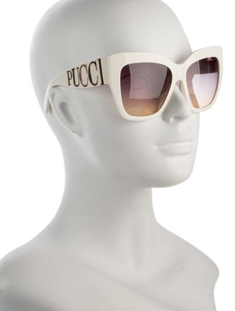Emilio Pucci Oversize Gradient Sunglasses