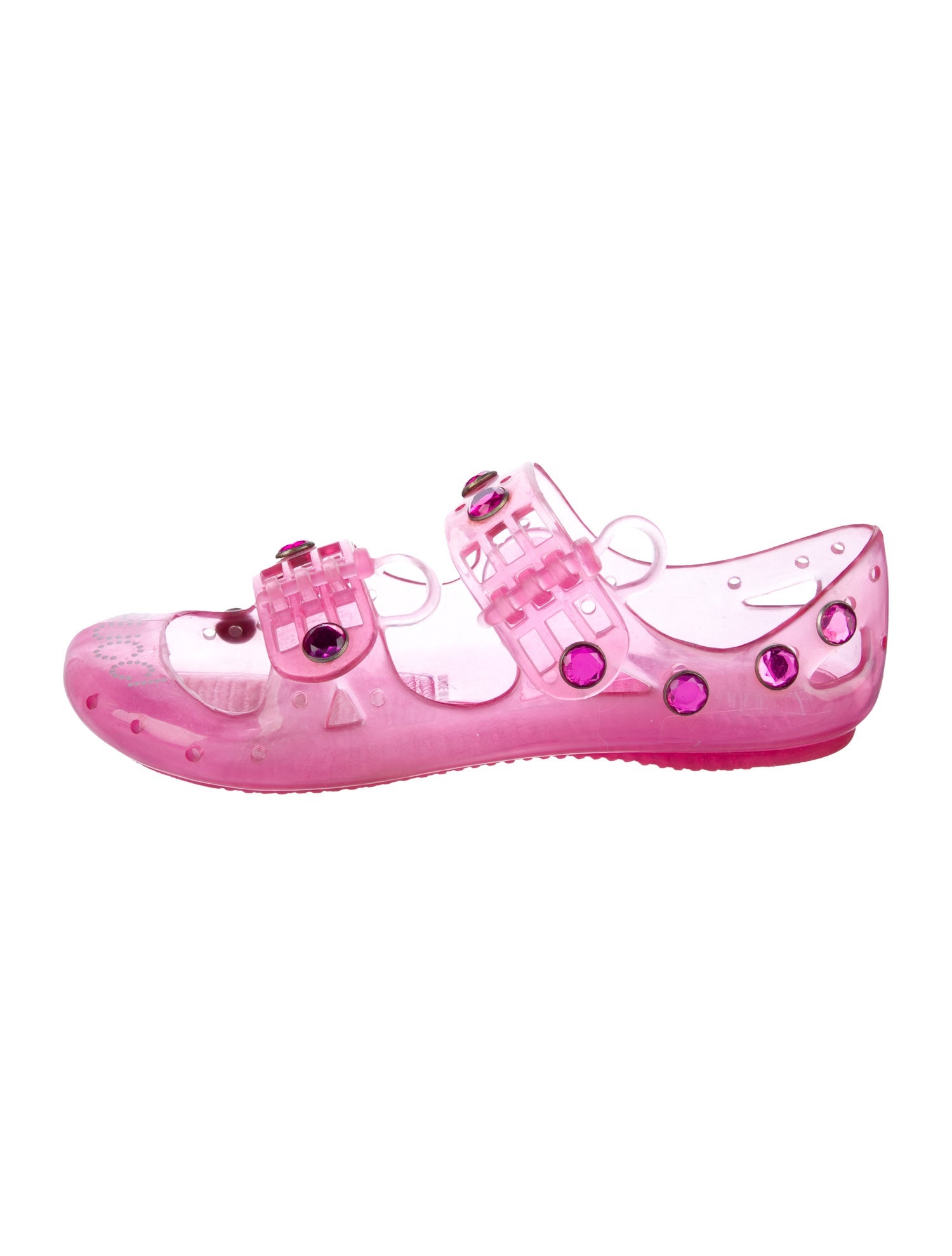 Emilio Pucci PVC Mary Jane Flats