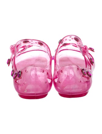 Emilio Pucci PVC Mary Jane Flats