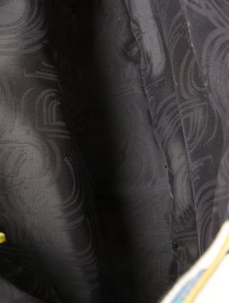 Emilio Pucci Canvas Top Handle Bag