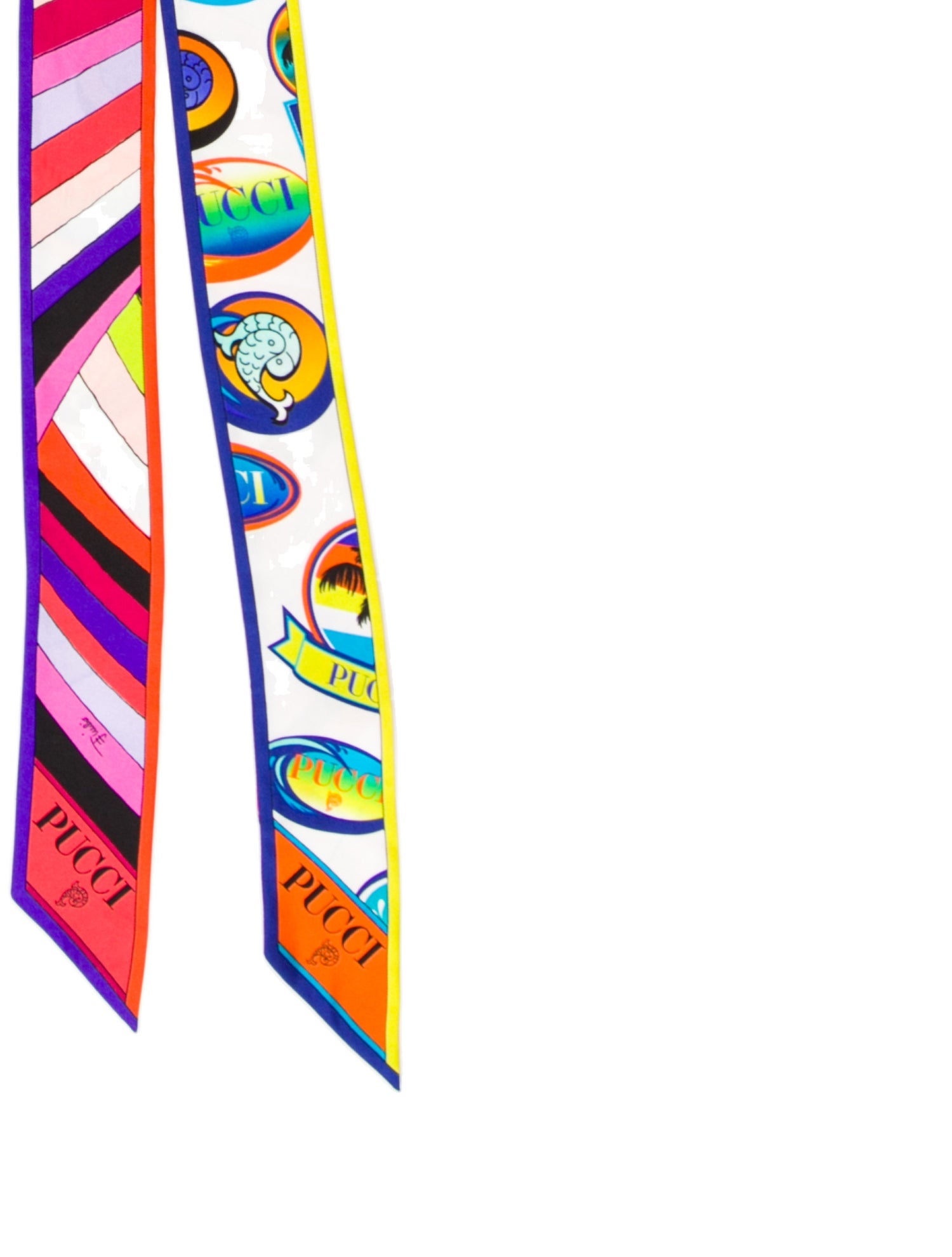 Emilio Pucci Silk Printed Scarf