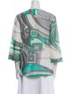 Emilio Pucci Printed V-Neck Tunic