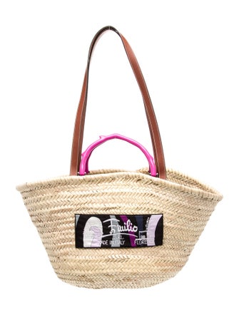 Emilio Pucci Straw Tote