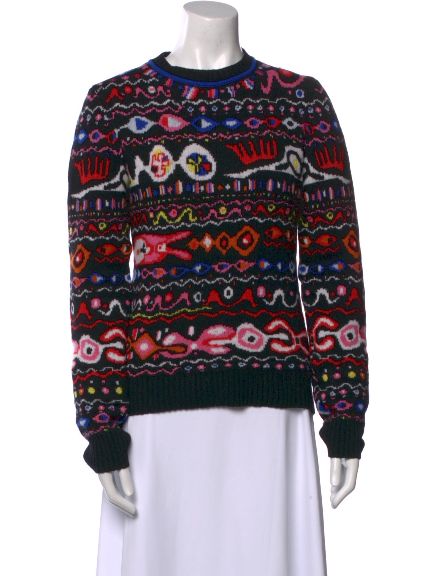 Emilio Pucci Wool Printed Sweater w/ Tags