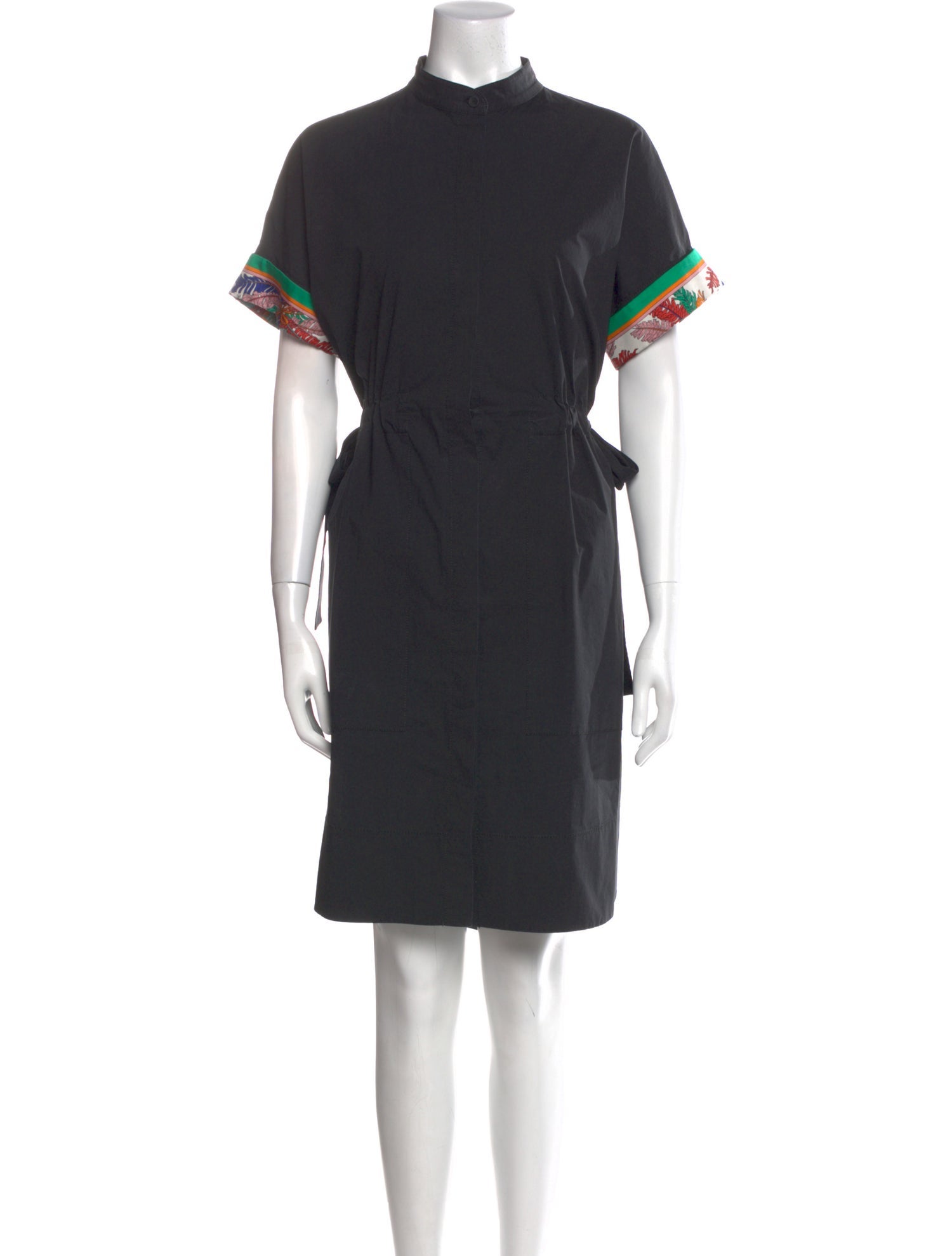 Emilio Pucci Mock Neck Knee-Length Dress