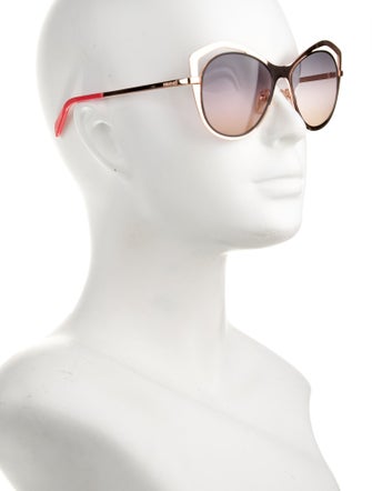 Emilio Pucci Cat-Eye Gradient Sunglasses