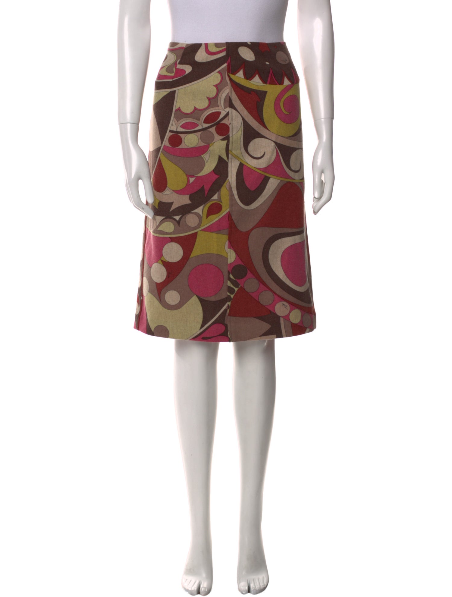 Emilio Pucci Vintage Knee-Length Skirt