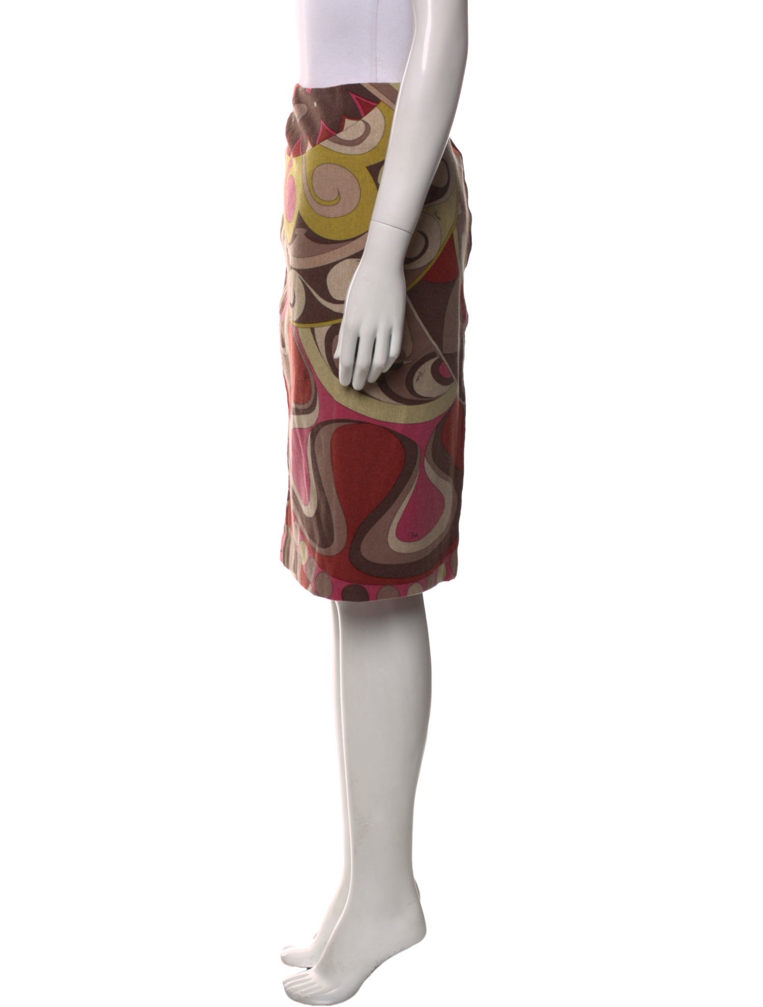 Emilio Pucci Vintage Knee-Length Skirt