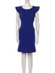 Emilio Pucci Bateau Neckline Knee-Length Dress