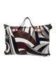 Emilio Pucci Nylon Top Handle Bag