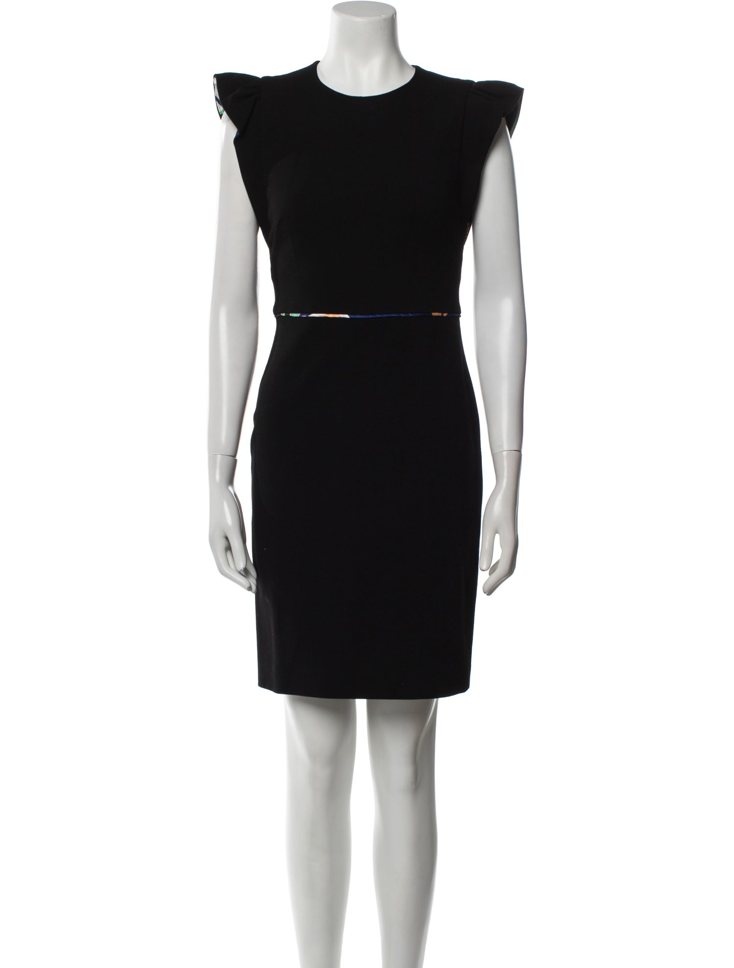 Emilio Pucci Crew Neck Mini Dress