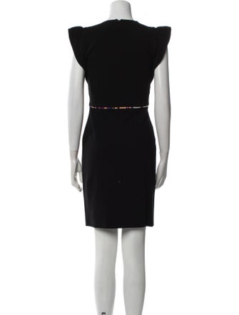 Emilio Pucci Crew Neck Mini Dress