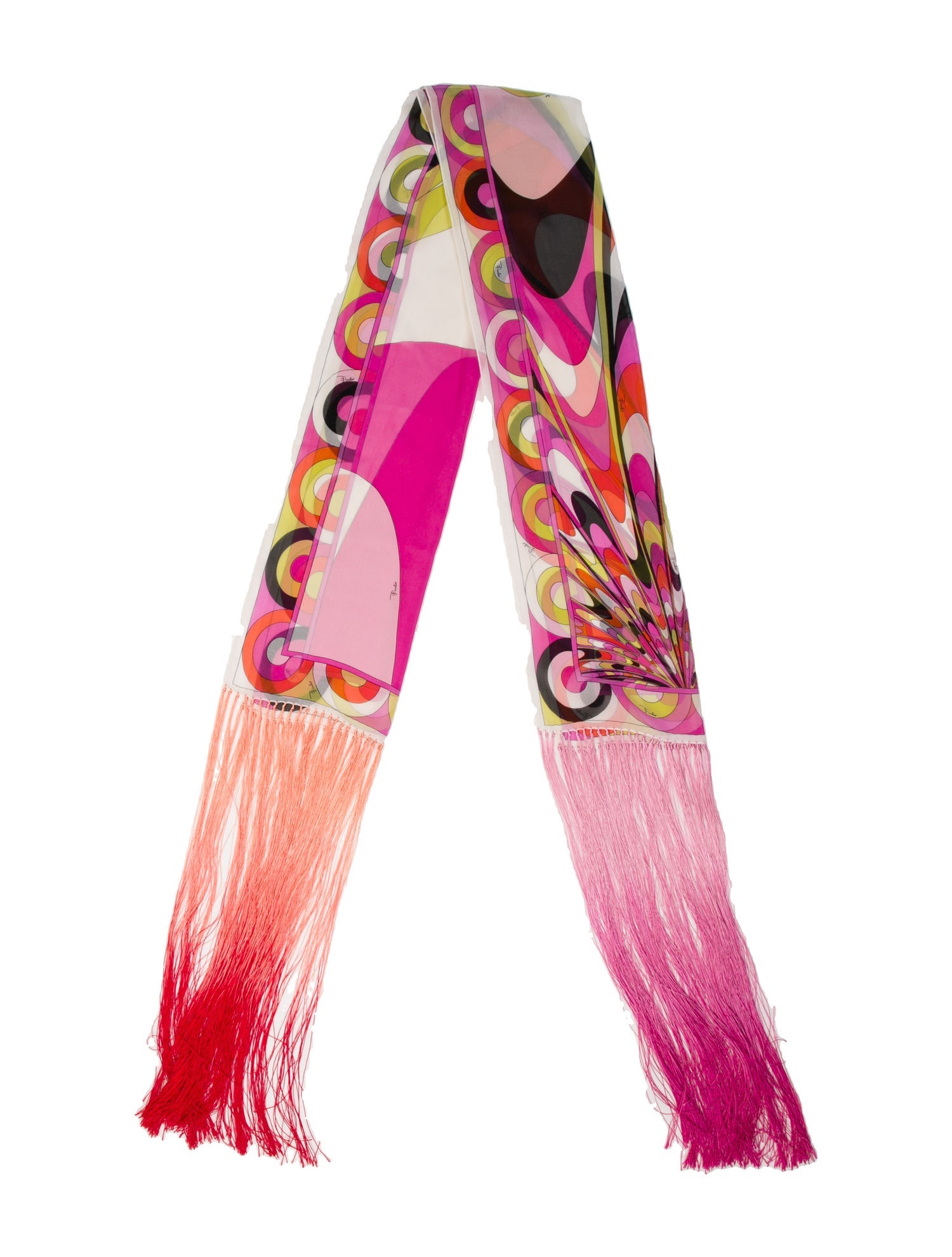 Emilio Pucci Silk Printed Scarf