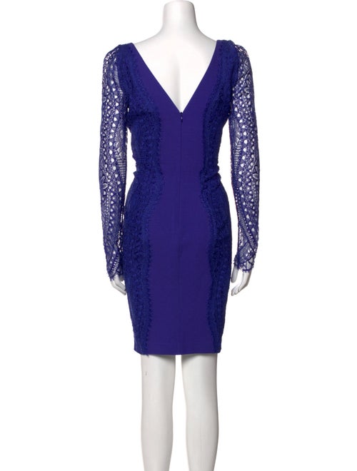 Emilio Pucci V-Neck Knee-Length Dress