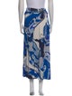 Emilio Pucci Printed Long Skirt