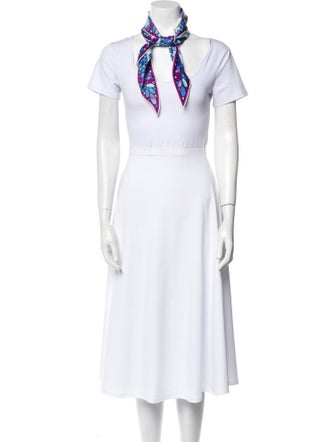 Emilio Pucci Silk Floral Print Scarf