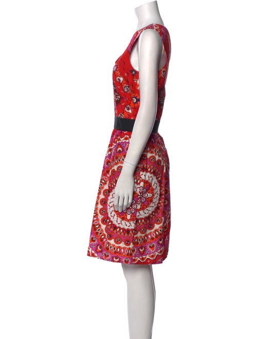 Emilio Pucci Printed Midi Length Dress
