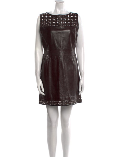 Emilio Pucci Lambskin Mini Dress