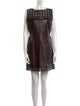 Emilio Pucci Lambskin Mini Dress