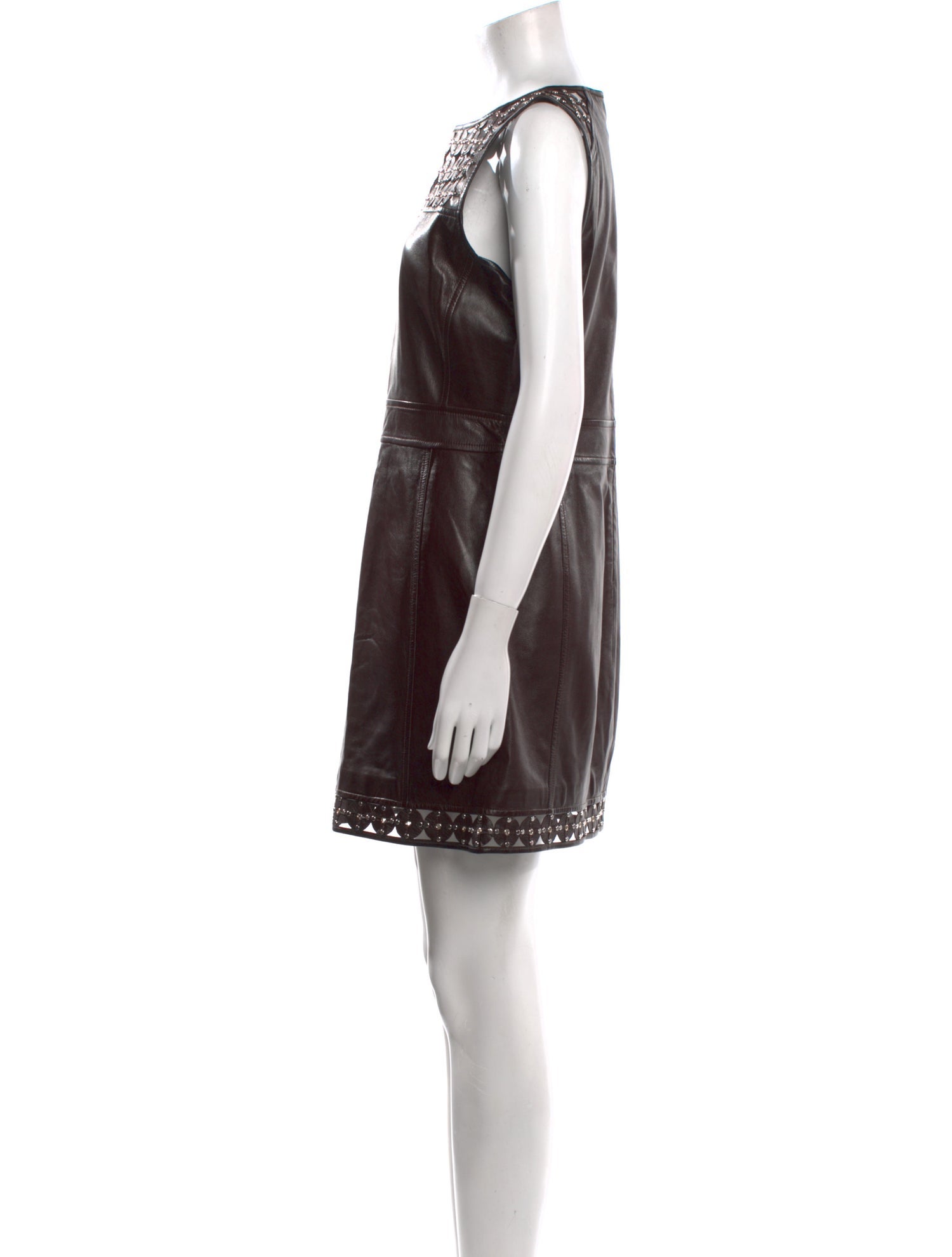 Emilio Pucci Lambskin Mini Dress