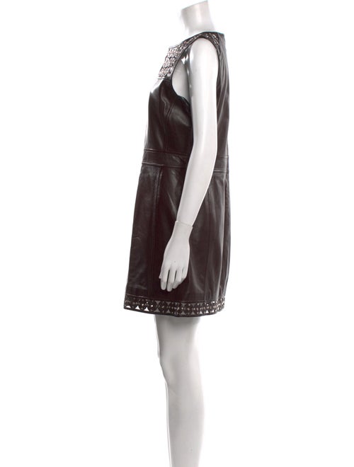 Emilio Pucci Lambskin Mini Dress