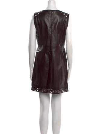 Emilio Pucci Lambskin Mini Dress