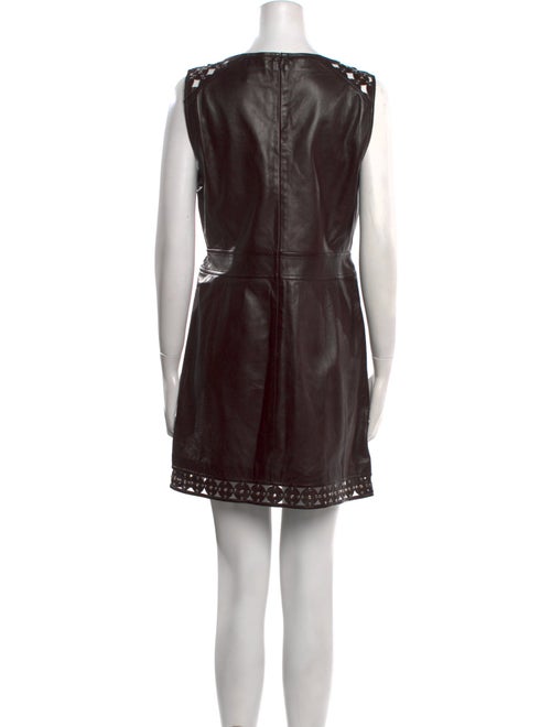 Emilio Pucci Lambskin Mini Dress