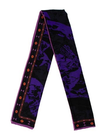 Emilio Pucci Scarves and Shawls Cashmere Printed Scarf