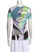 Emilio Pucci Printed Crew Neck T-Shirt