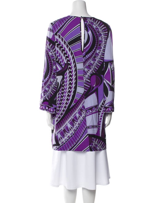 Emilio Pucci Silk Printed Tunic