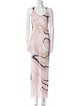 Emilio Pucci Printed Long Dress
