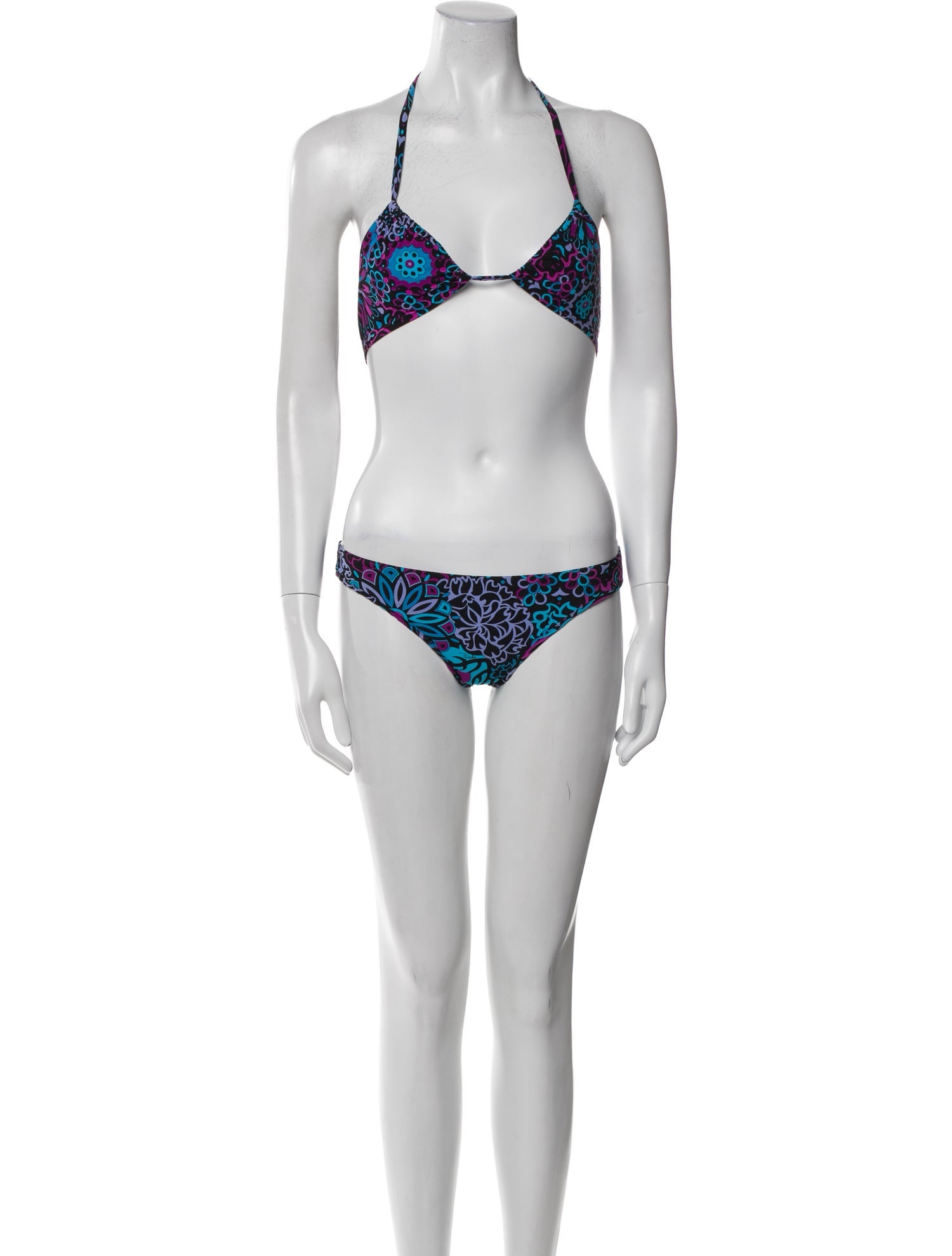 Emilio Pucci Floral Print Bikini