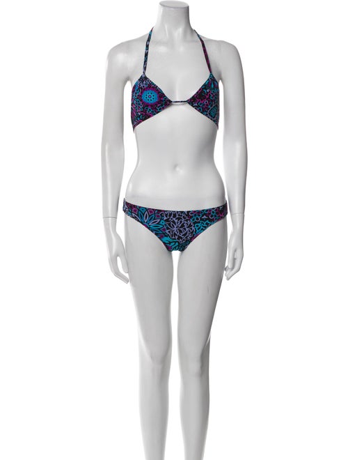 Emilio Pucci Floral Print Bikini