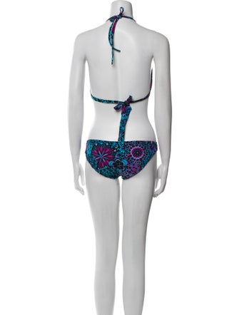 Emilio Pucci Floral Print Bikini