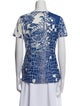 Emilio Pucci Printed V-Neck T-Shirt