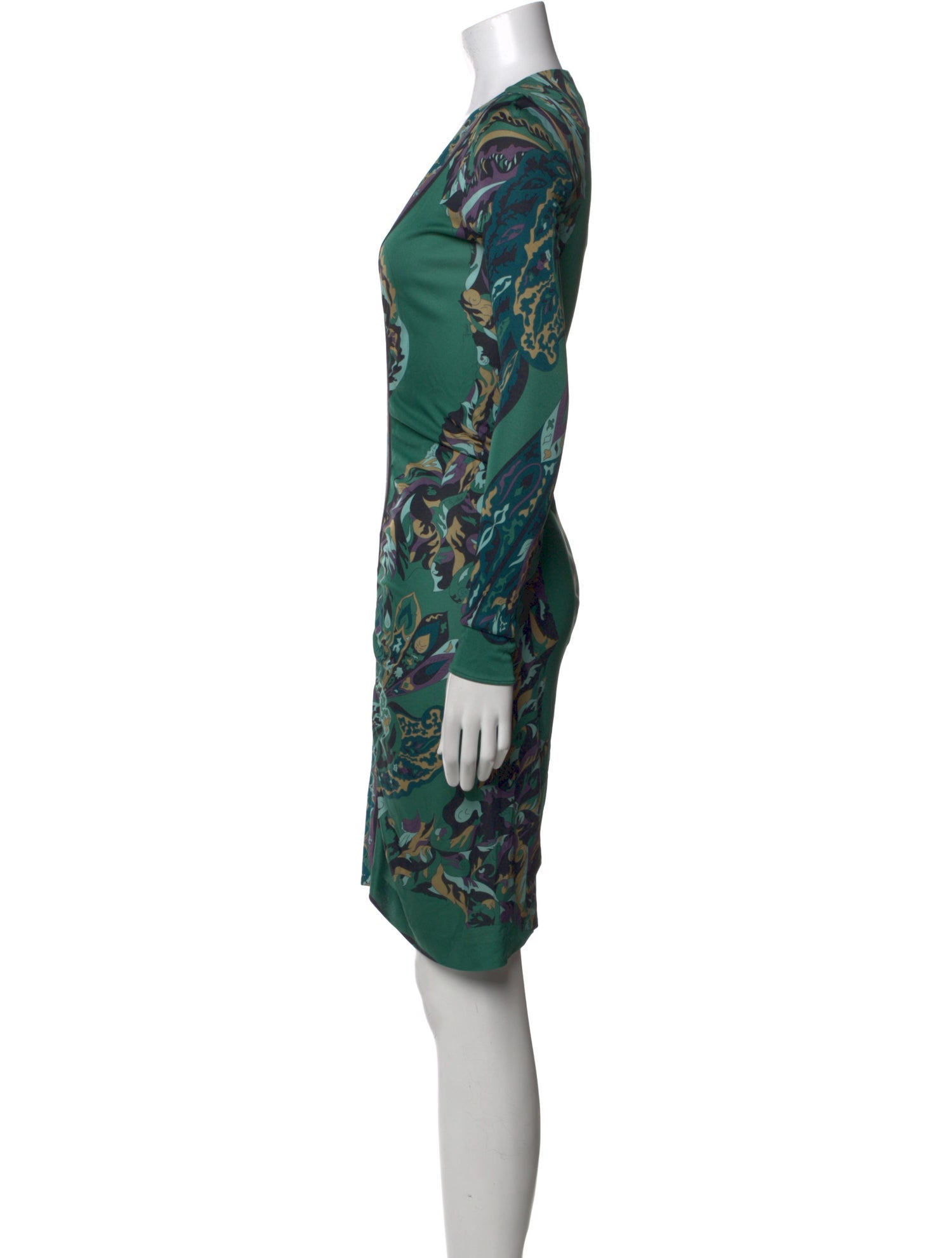 Emilio Pucci Printed Knee-Length Dress