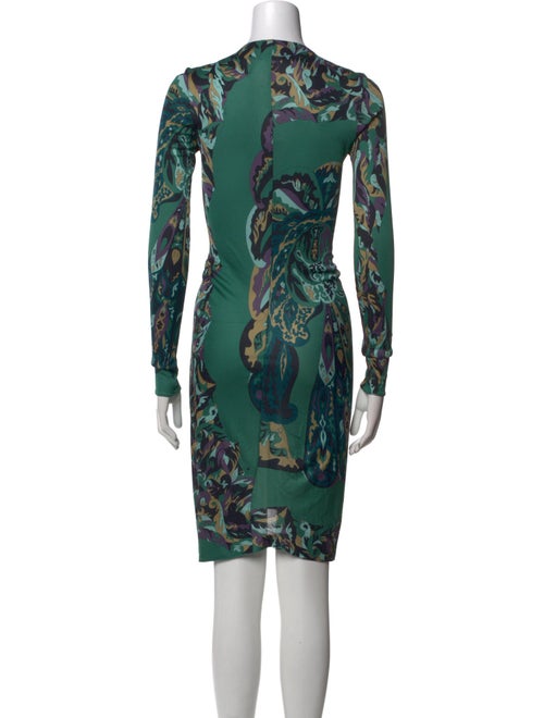 Emilio Pucci Printed Knee-Length Dress