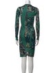 Emilio Pucci Printed Knee-Length Dress