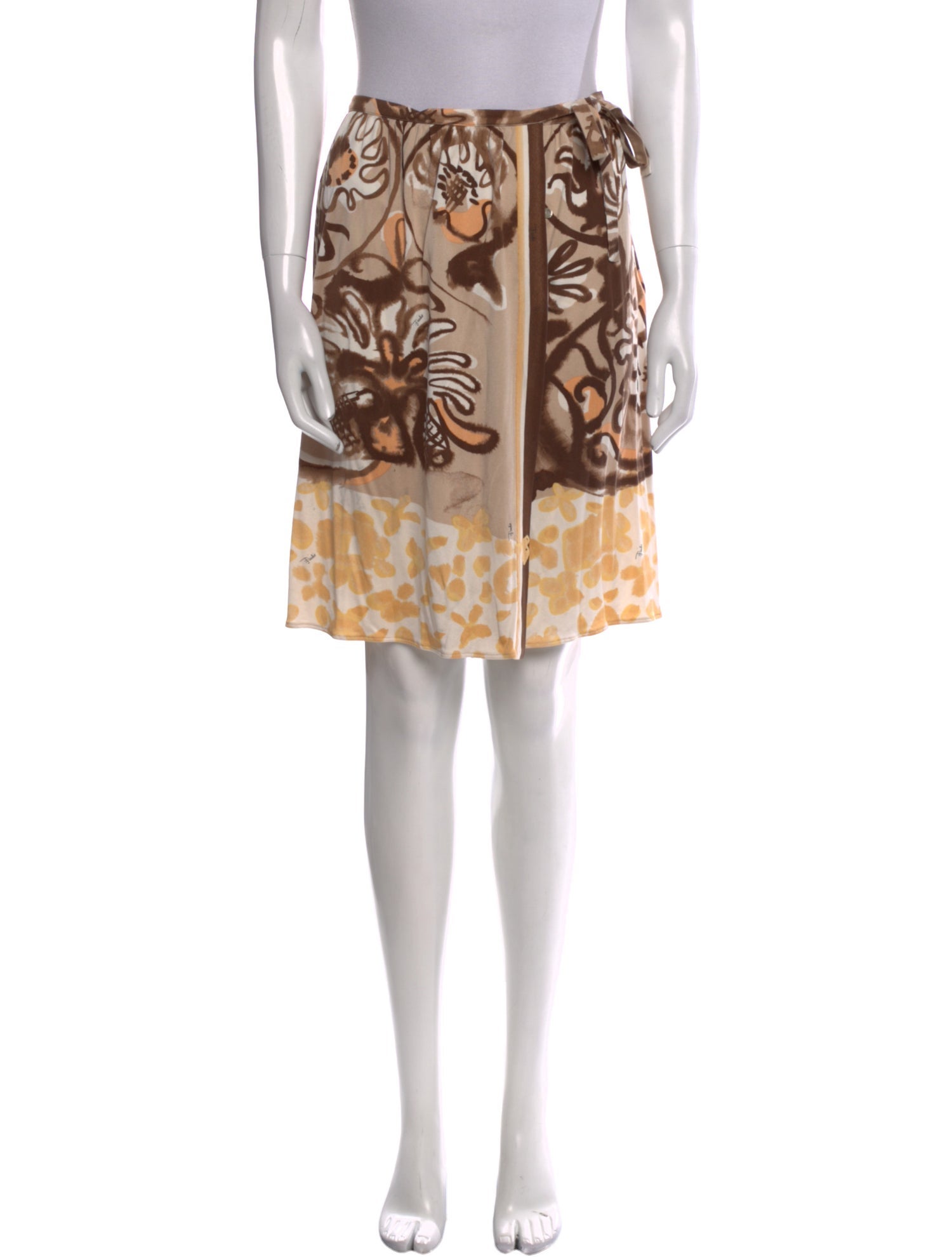 Emilio Pucci Vintage Knee-Length Skirt