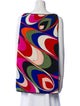 Emilio Pucci Printed Bateau Neckline Tunic