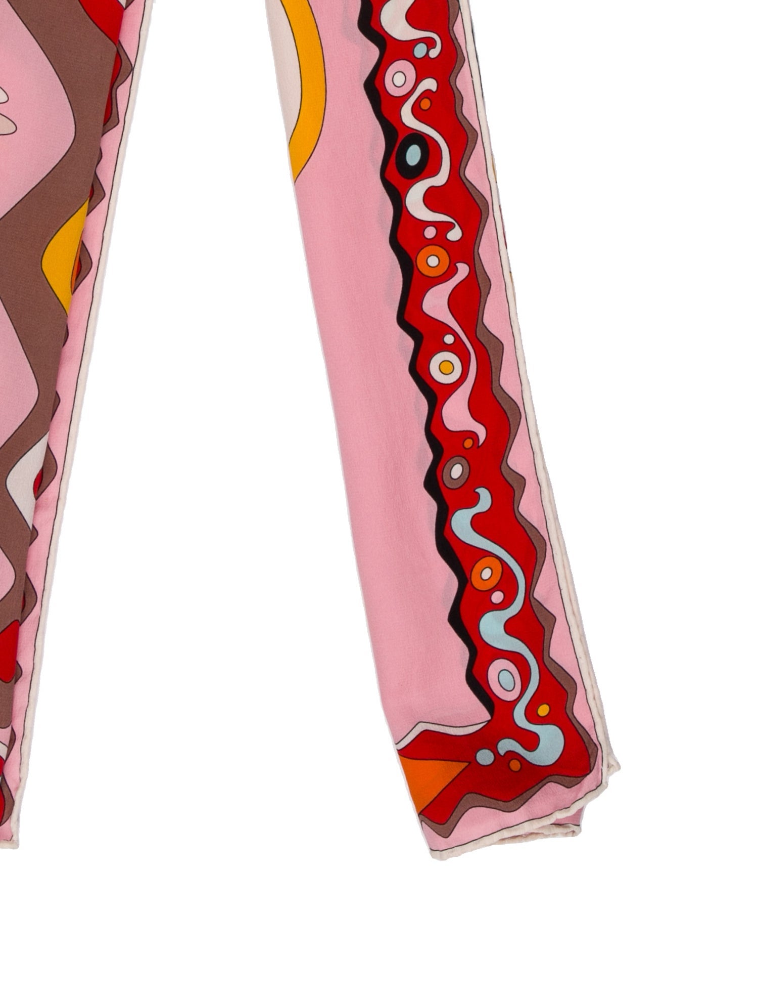 Emilio Pucci Silk Floral Print Scarf
