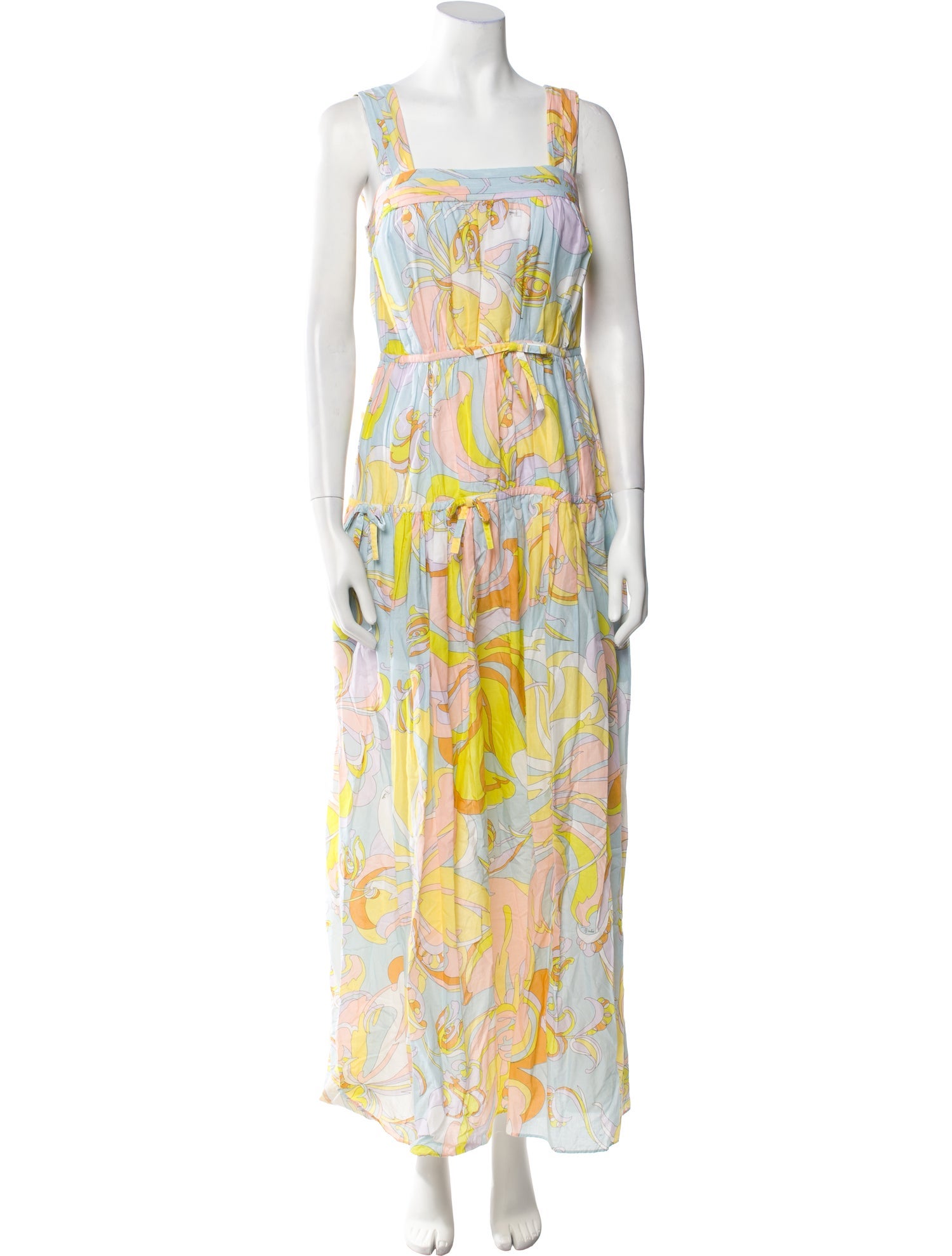 Emilio Pucci Silk Long Dress