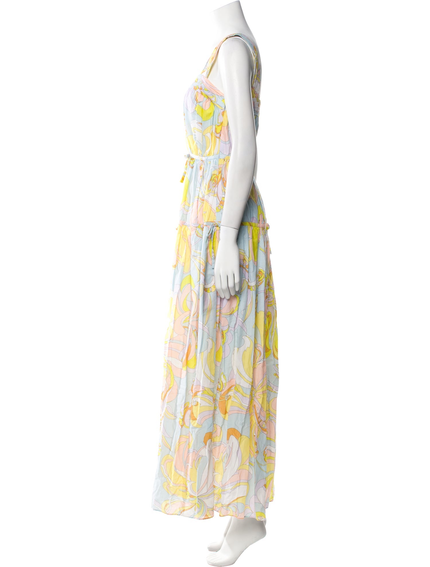 Emilio Pucci Silk Long Dress