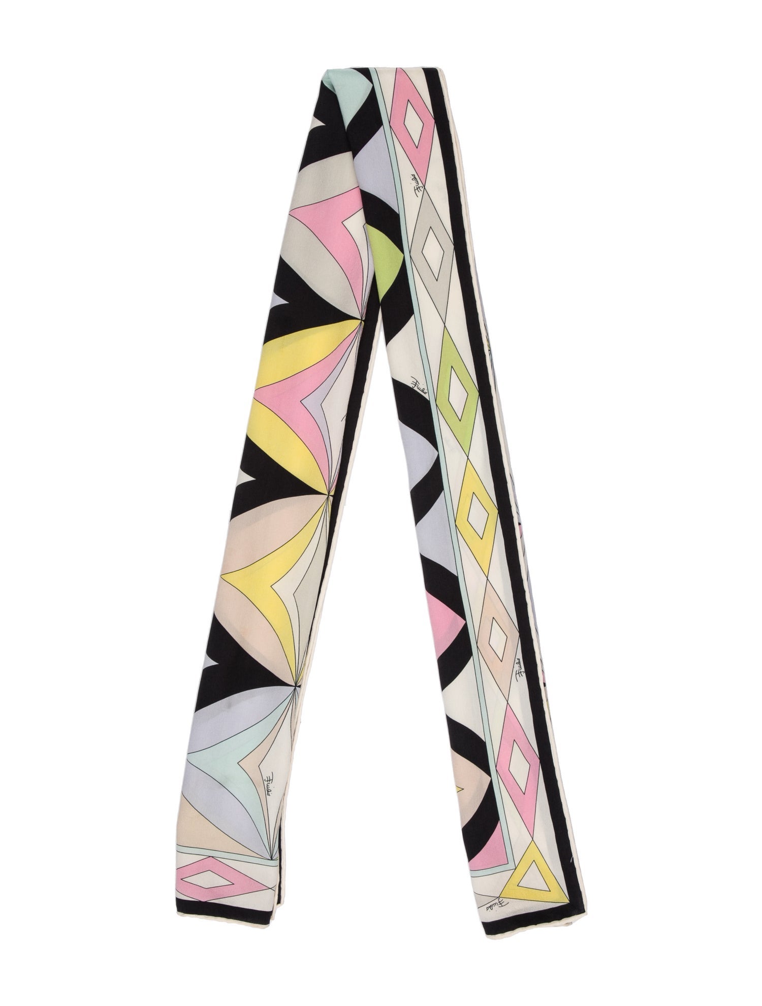 Emilio Pucci Silk Printed Scarf